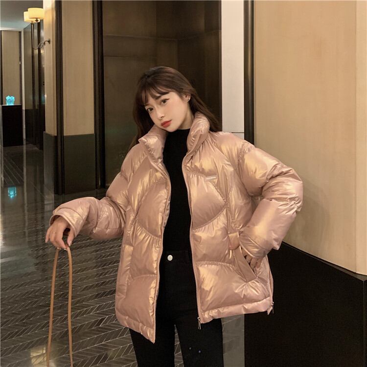 とてもファッション 通勤する スリム カーディガン ジッパー ファッション 光沢のあるコート上品映え