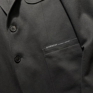 GIVENCHY black jersey tailored jacket