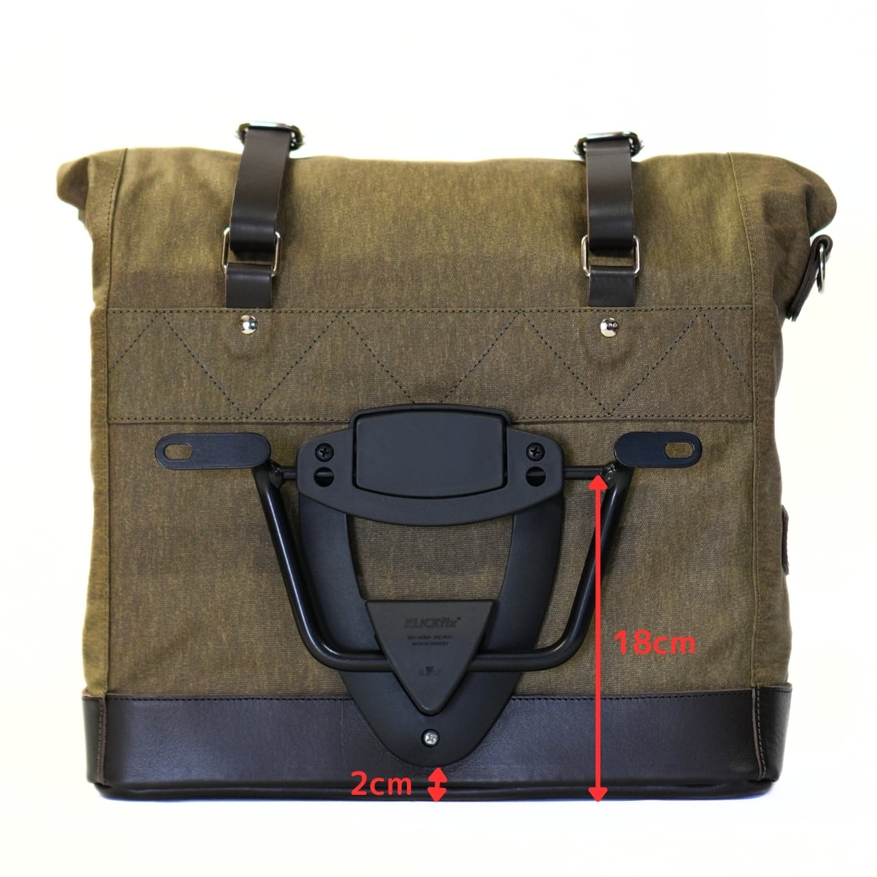 Bariloche 25L グリーン サドルバッグ La Poderosa Goods | La