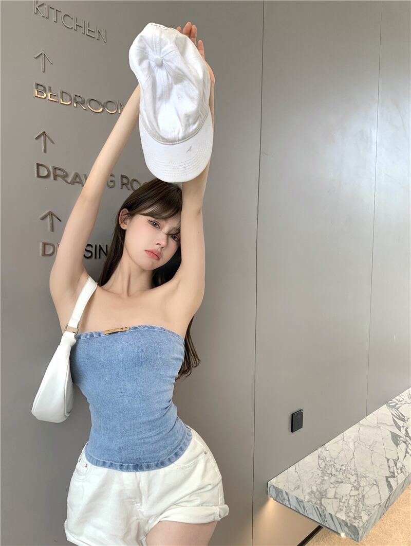 トップス サマースタンダード薄手バック レトロ 夏物 ブラックストロベリース80103908629