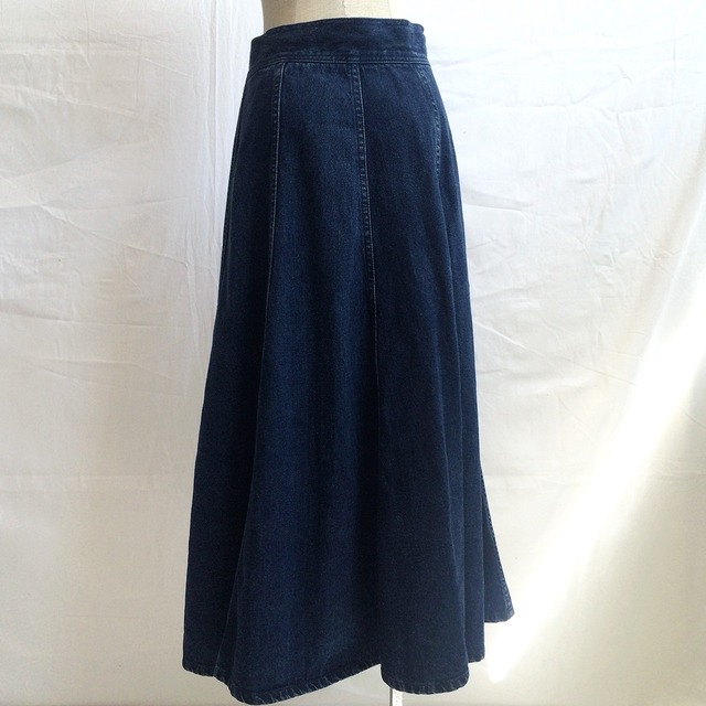Denim Maxi Skirt
