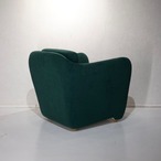 IDEE イデー MILLER ARM CHAIR ミラーアームチェア パーソナルチェア ラウンジチェア 1Pソファ ファブリック グリーン モダン ホテルライク ラグジュアリー