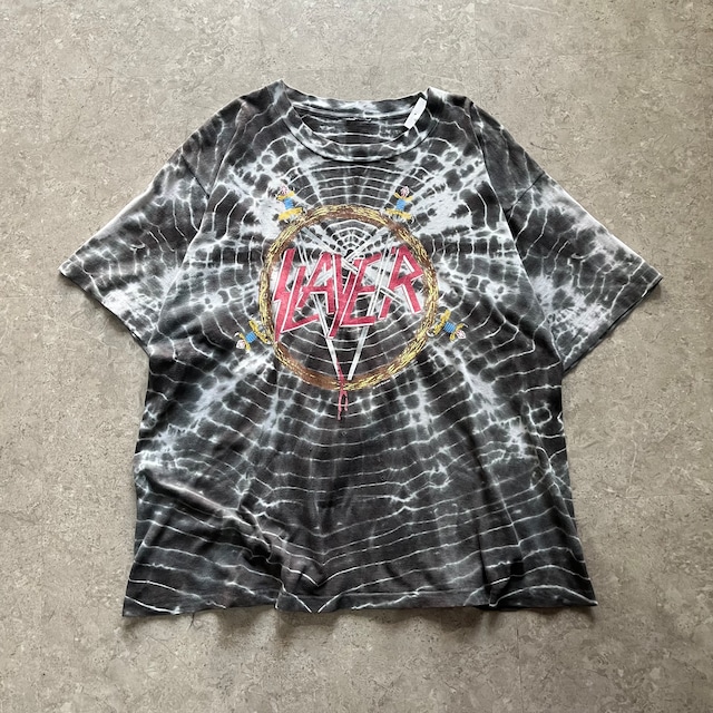 1992s SLAYER tie-dye T-shirt【仙台店】