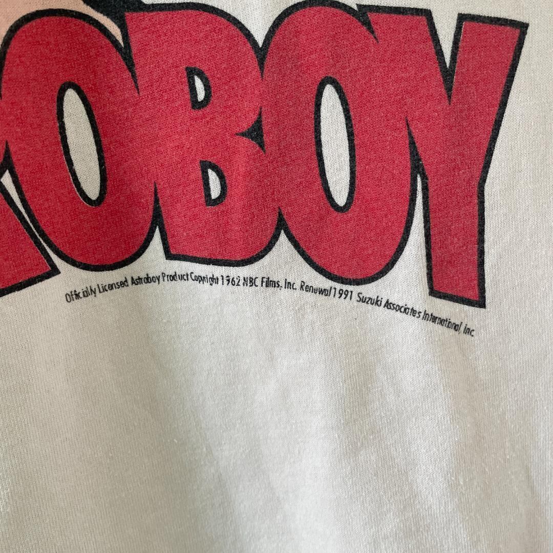 GF315 Tシャツ 90s アストロボーイ 鉄腕アトム リンガーT アニメ GF315 Tシャツ 90s アストロボーイ 鉄腕アトム リンガーT アニメ