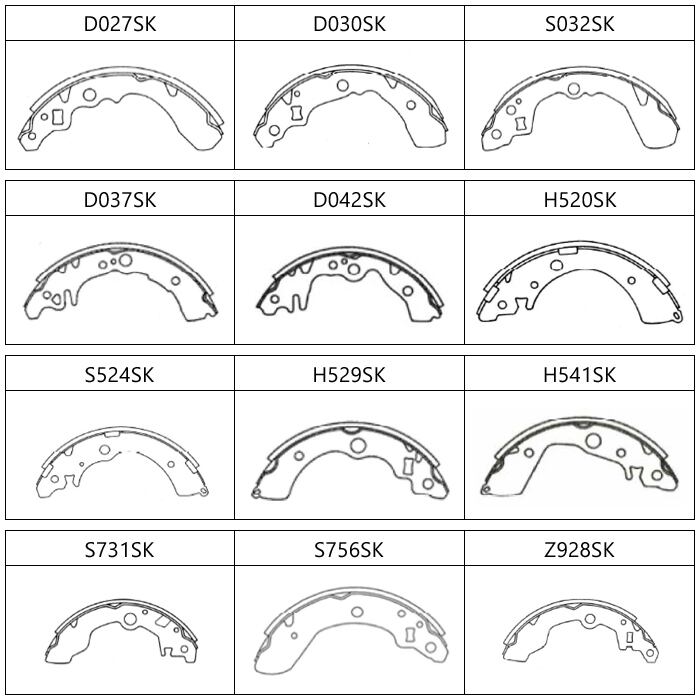 はライニン 在庫処分 特価販売品 リアブレーキシュー Daihatsu L150s ムーヴ L Abs無 02 01 06 09 品番d027sk 純正交換 Pgfkの通販はau Pay マーケット Prient Garage 商品ロットナンバー メージを