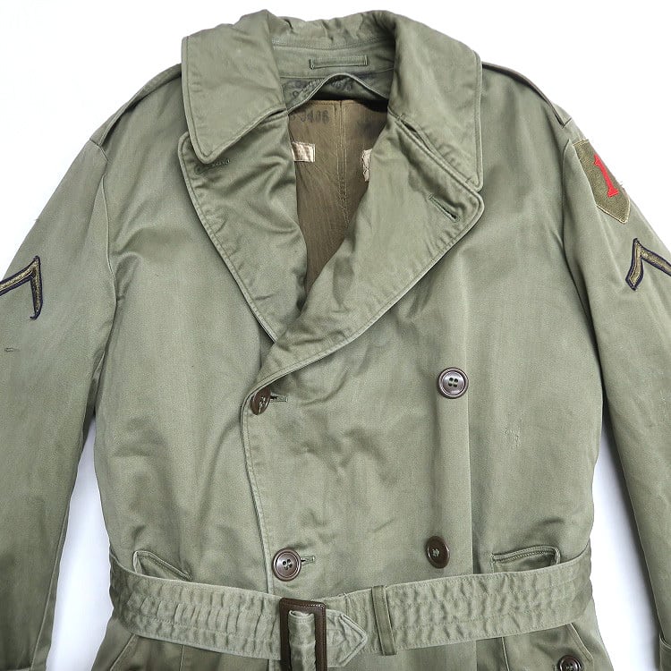 古着 50年代 US.ARMY M-1950 オーバーコート ライナー付き ミリタリー