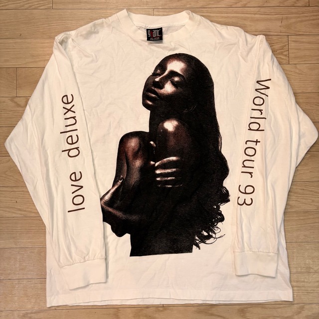 SADE 1993年 love deluxe world tour シャーデー（Vintage rap tee 