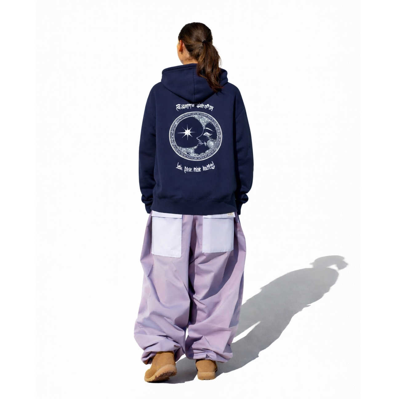 LUNA  hoodie ビッグシルエット