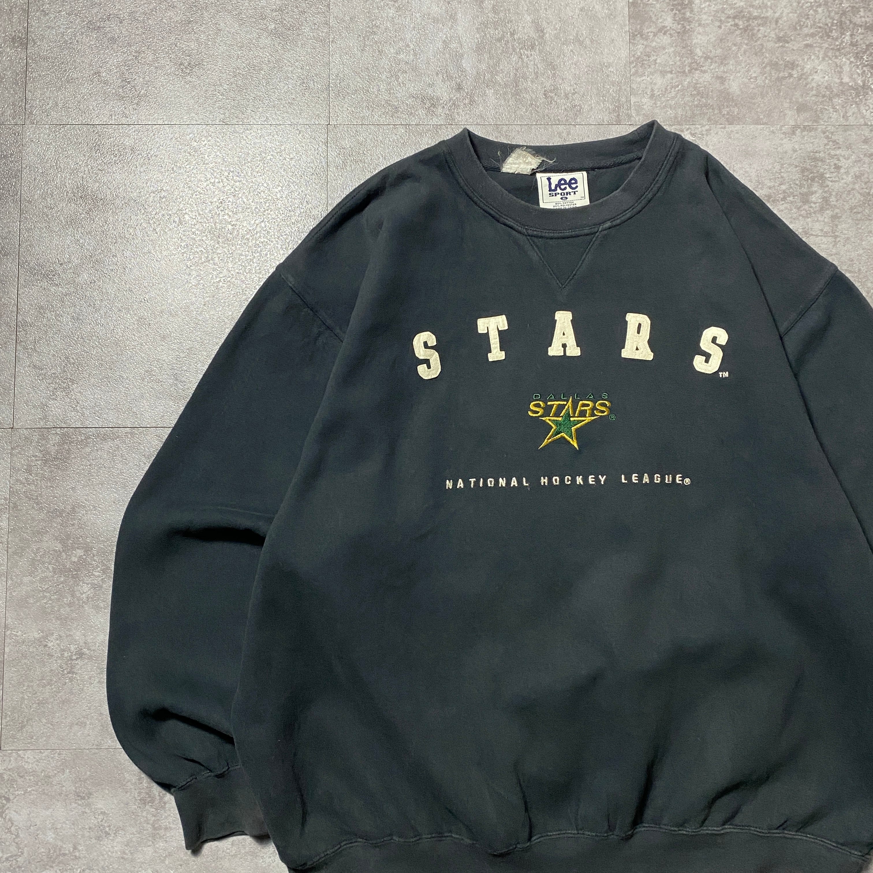 Size.XL】90's Lee Sport NHL DALLAS STARS ダラススターズ 刺繍