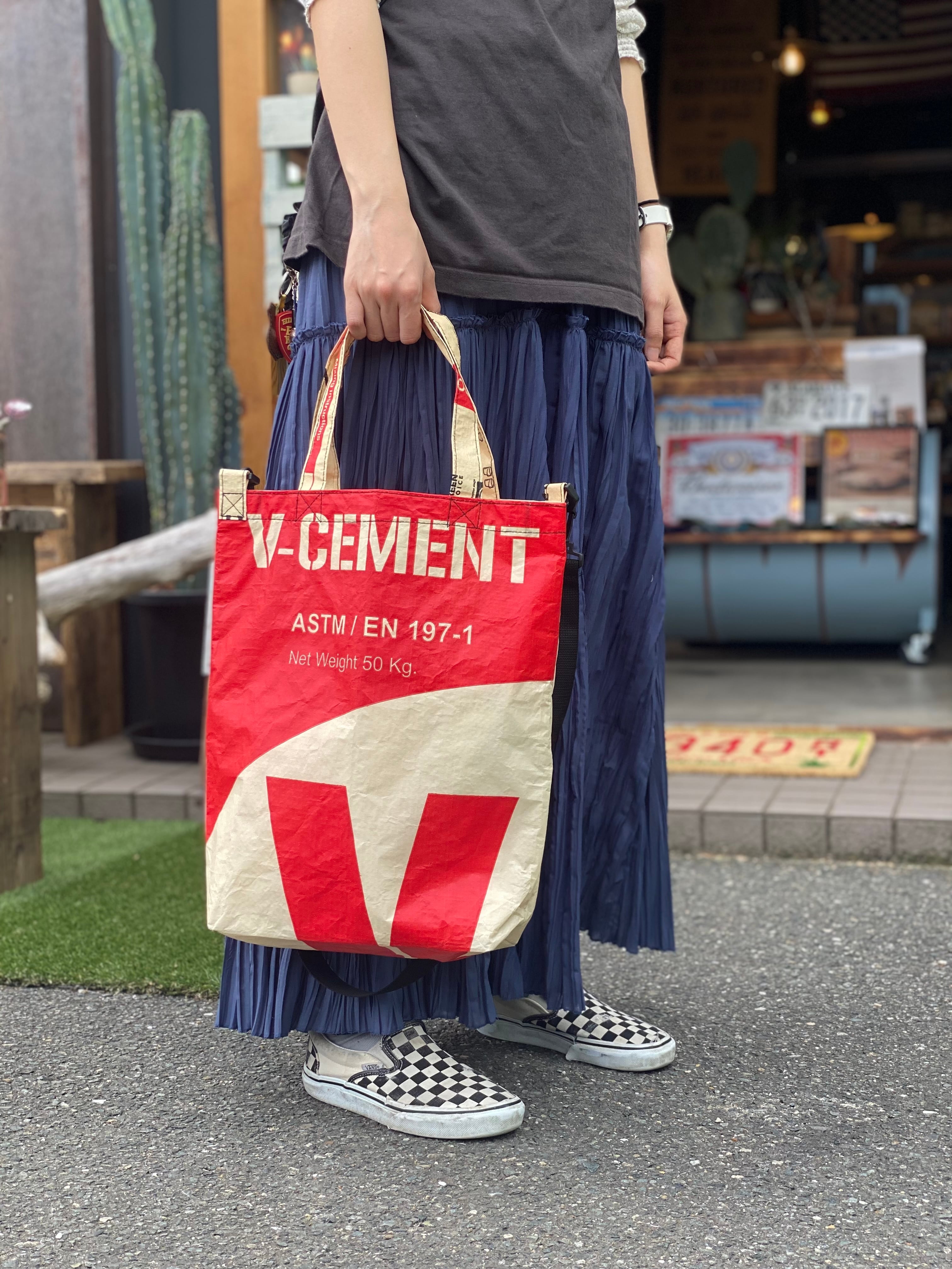 セメント袋リメイクバッグ』 | OLD×NEW 