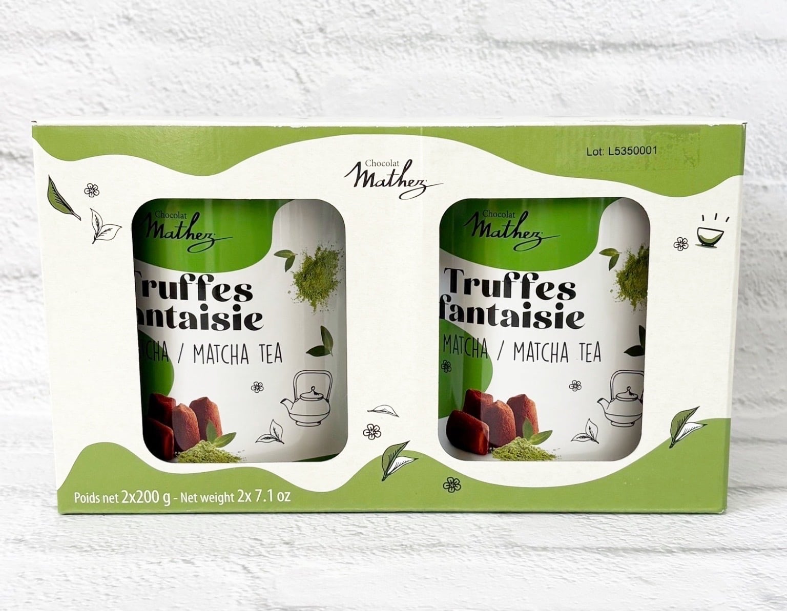 マセス 抹茶トリュフ 200g×2缶 | 福山市でコストコ商品を購入