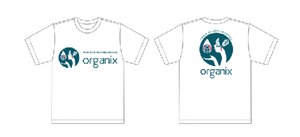 （先行受注）100%オーガニックコットン使用Organix Tシャツ