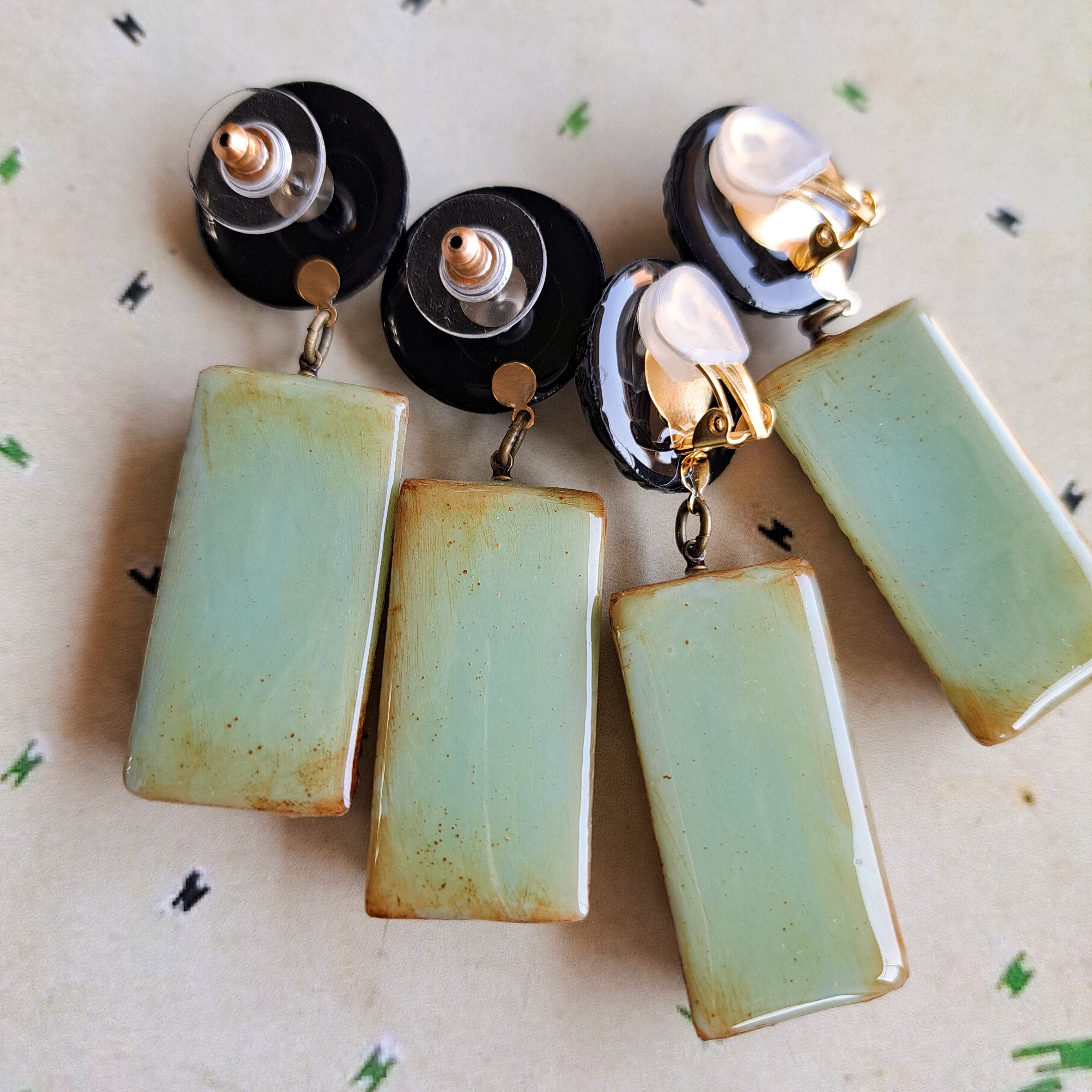 アクリルレコードイヤリング ロックロール 1950年代 レディース ビニール レコードイヤリング ビンテージ ブラック 透明 サークル レコード ダングリングイヤリ ♬ Pink Rockabilly Record ♬ ピンク レコードピアス・イヤリング