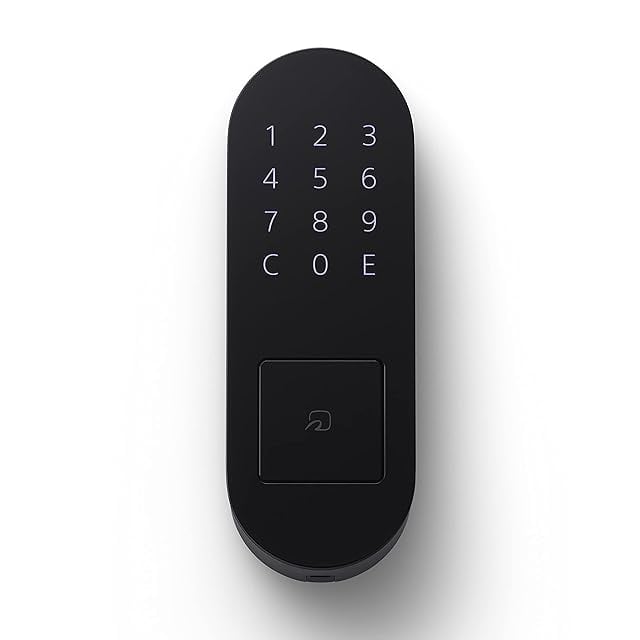 【新品未使用】Qrio Pad キュリオパッド スマートロック カード式 Qrio Pad キュリオパッド ブラック 暗証番号やカード で解錠 スマート