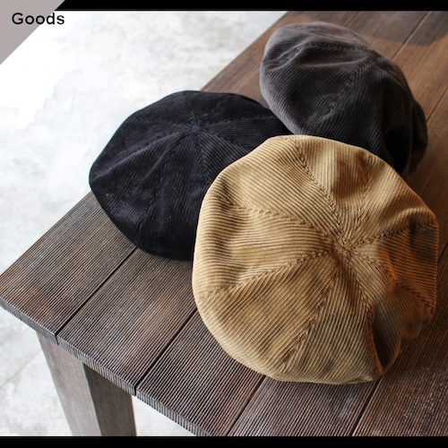 Orgueil コーデュロイベレー Corduroy Beret　OR-7318　（3Color）