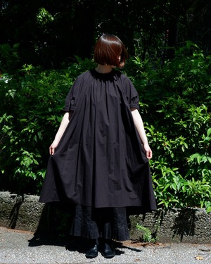 YOKO SAKAMOTO BALOON DRESS (BLACK)