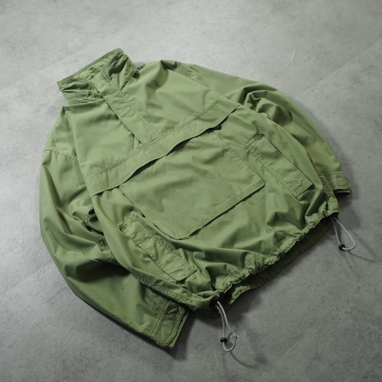 90s OLD GAP polyester anorak parka M 古着 - 2