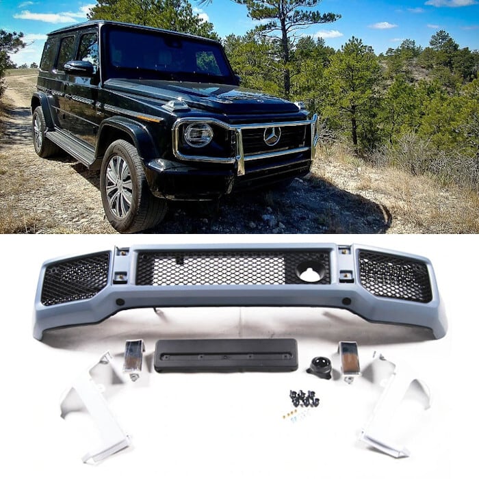 工場直送 バンパー フロント G63スタイル Mercedes Benz W463 G350