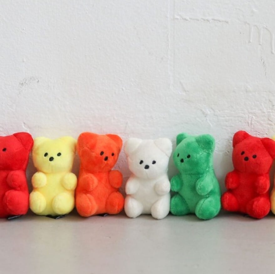 予約【BITEME】Gummy Bear Toy《5color》