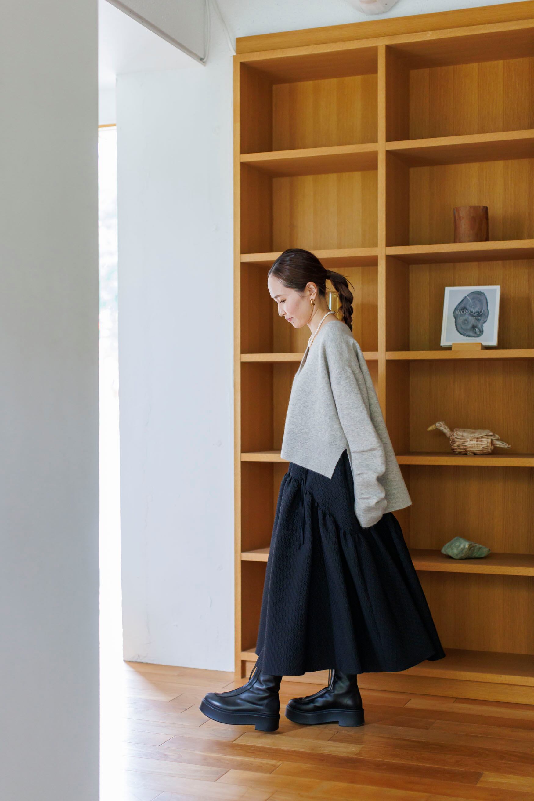 Jacquard skirt | Bluelea