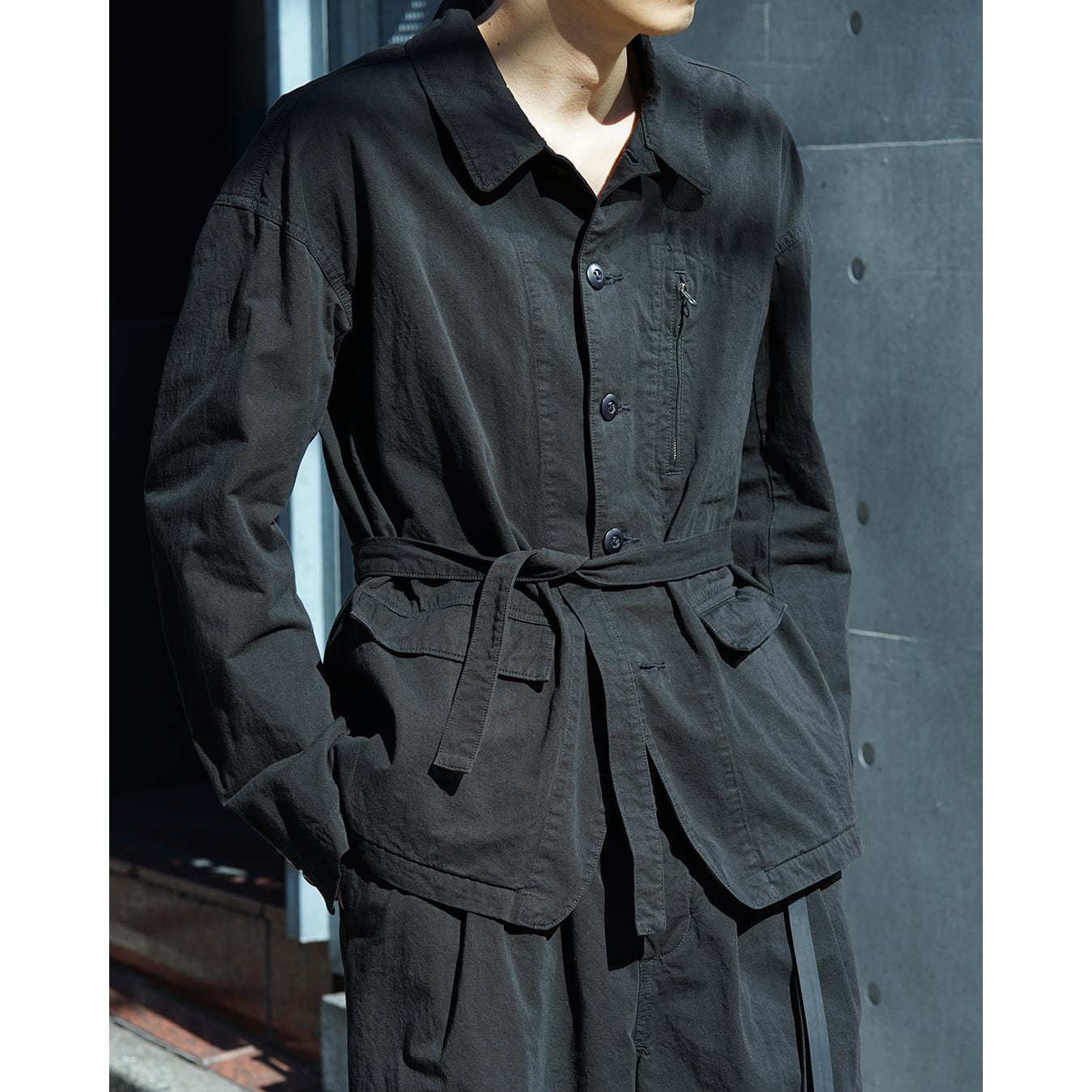 The Viridi-anne] (ザヴィリディアン) VI-3951-06 COTTON TWILL JACKET