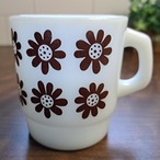 【FIRE-KING】デイジーヘッド 茶 《GOOD〜VERY GOOD》