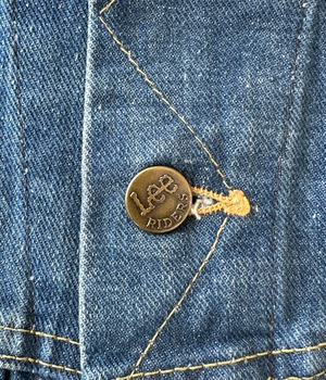 -Lee- Vintage 80s Denim Jacket made in USA