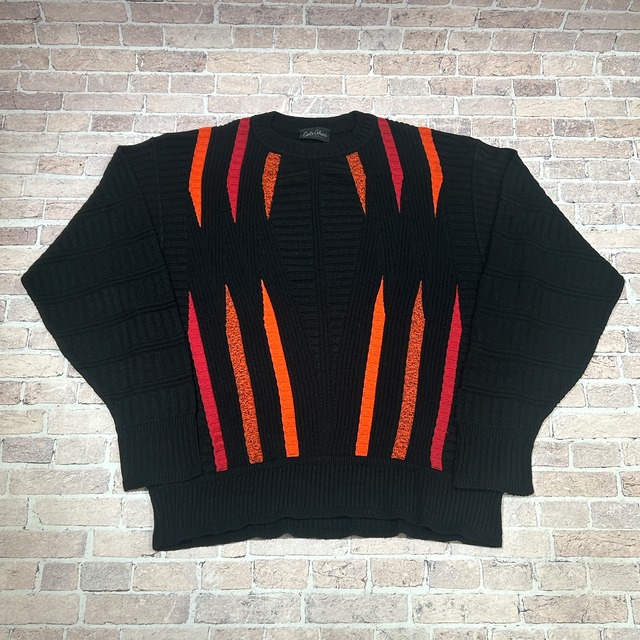 1990S CARLO COLUCCI DESIGN KNIT BLACK