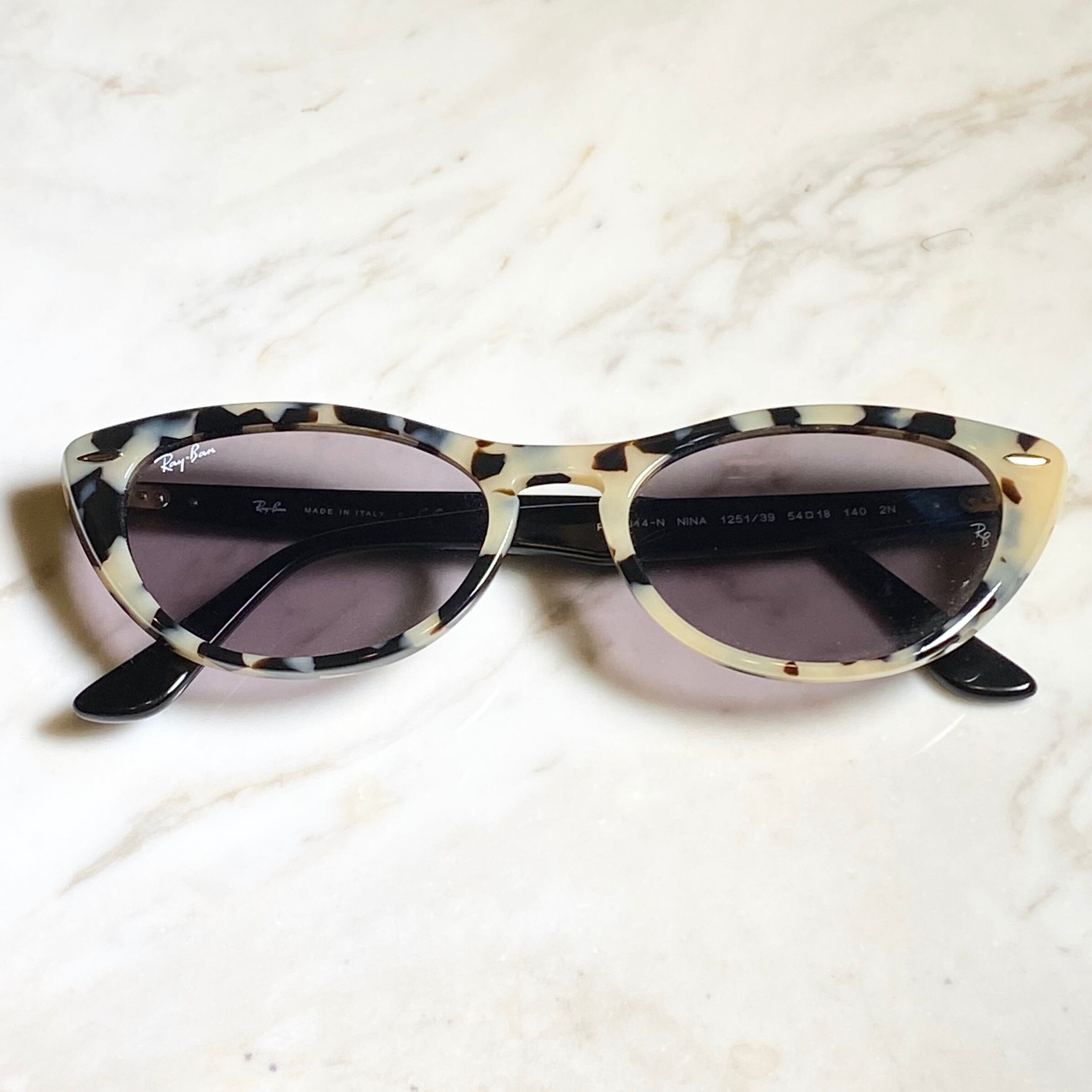 RAY-BAN cat's eye frame sunglasses “NINA” | NOIR ONLINE