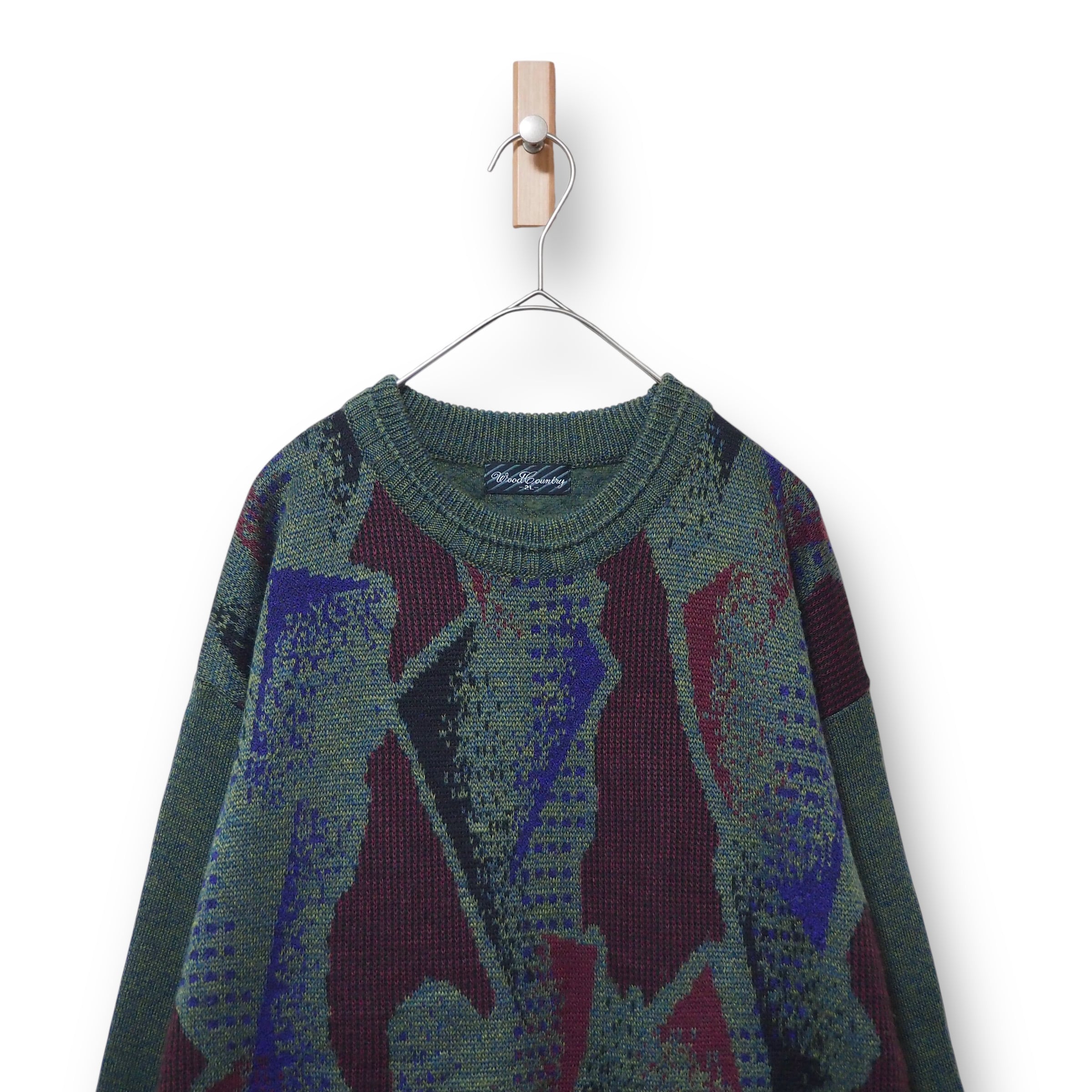 【VINTAGE】デザインニット