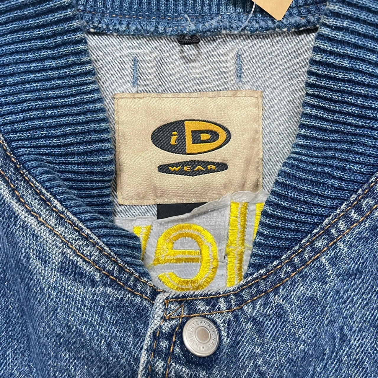ID WEAR デニムジャケット 2XL 刺繍 スタジャン | 古着屋OLDGREEN