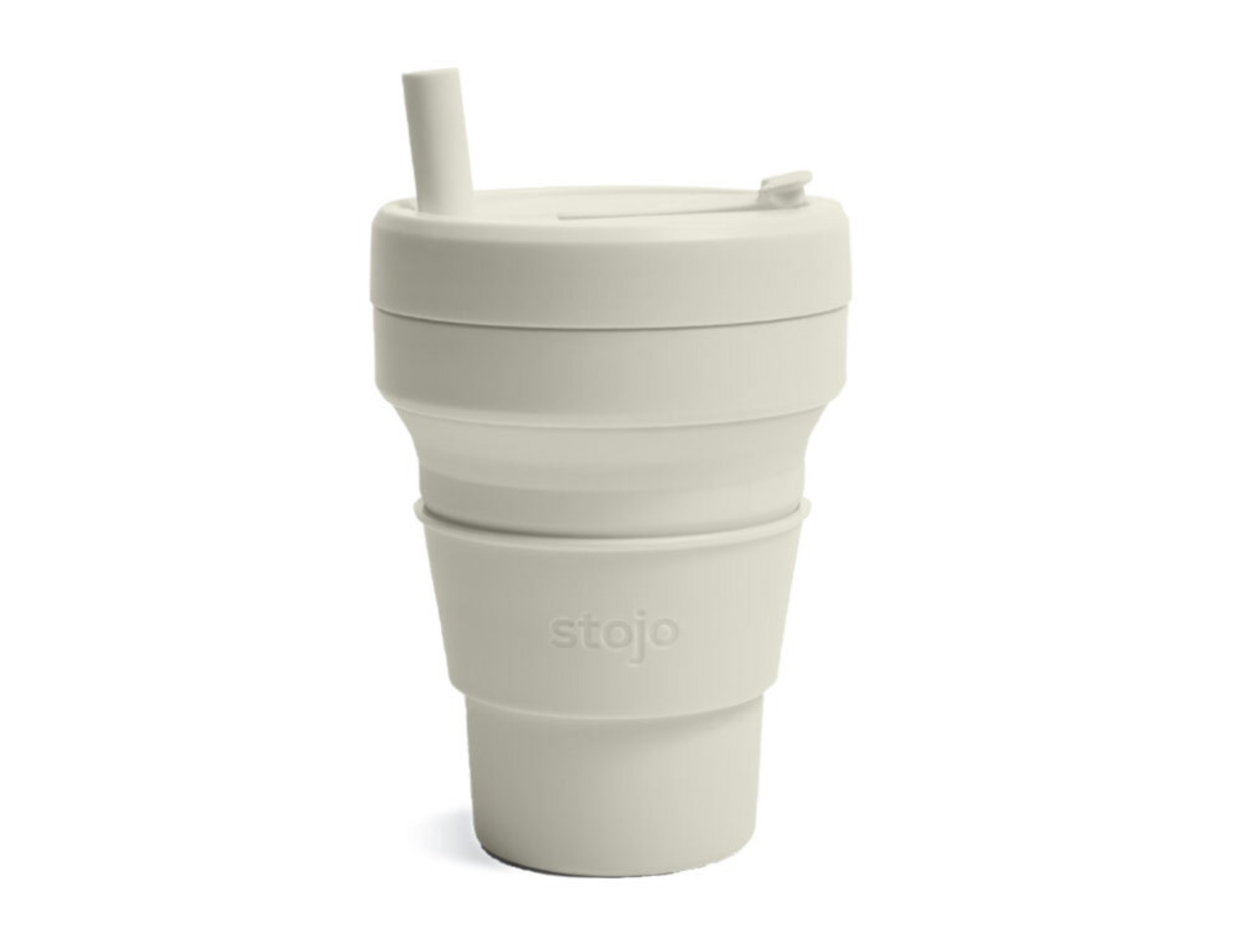 stojo ポータブルカップ 470ml（オーツ）POCKET CUP