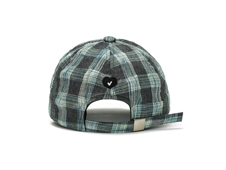 ☆TWICE サナ 着用！！【AWESOME NEEDS】Basic Ball Cap_Ribbon_Check