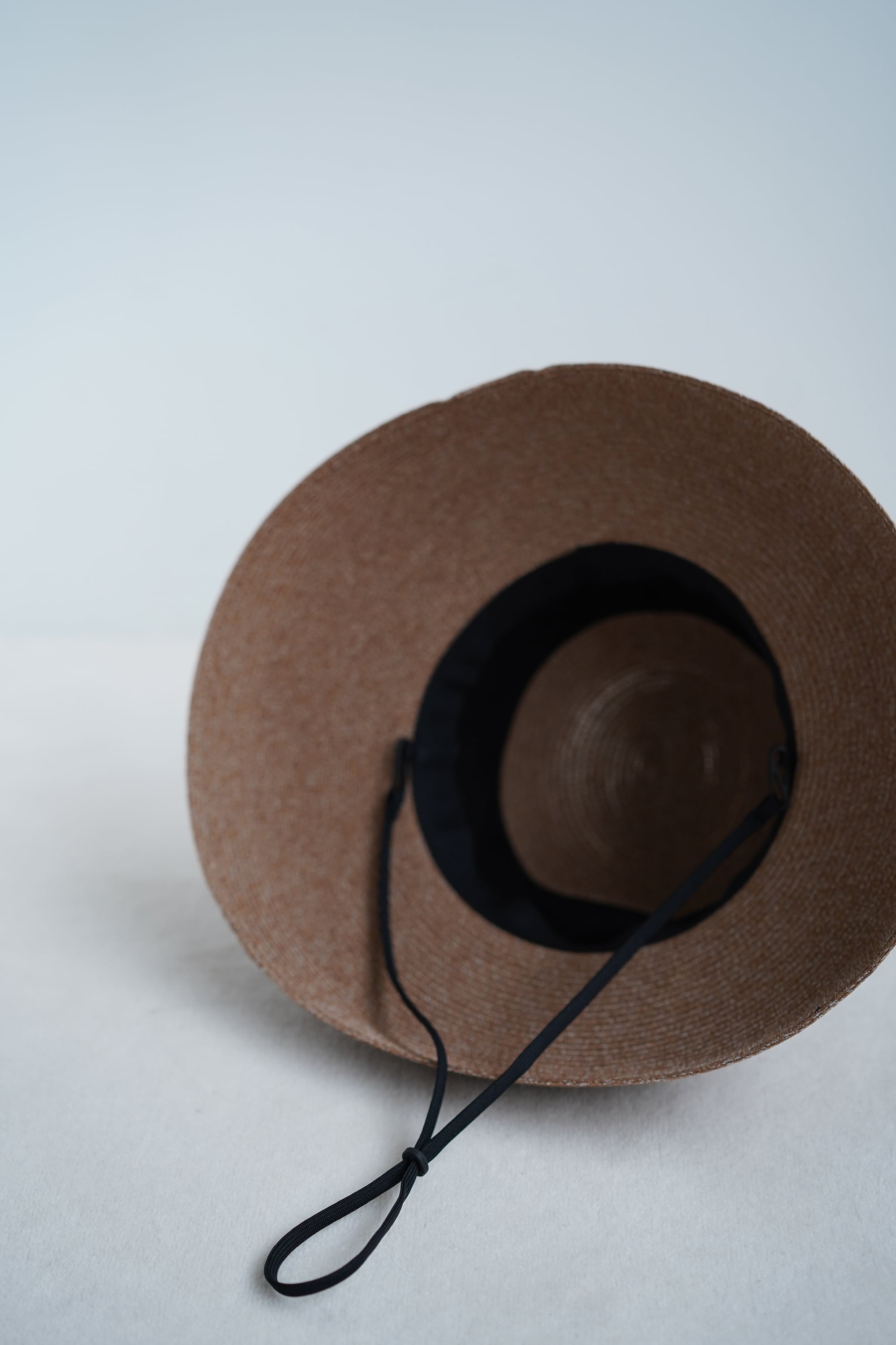 丸めて洗える SUMMER HAT オフホワイト×黒 | THE9SHOP