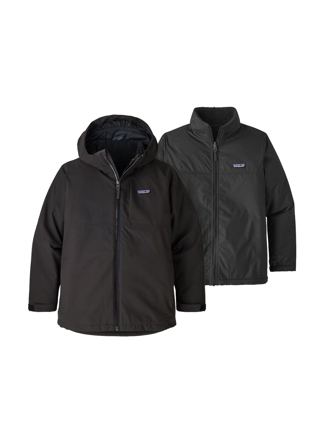 Patagonia ボーイズXXL リバーシブル黒