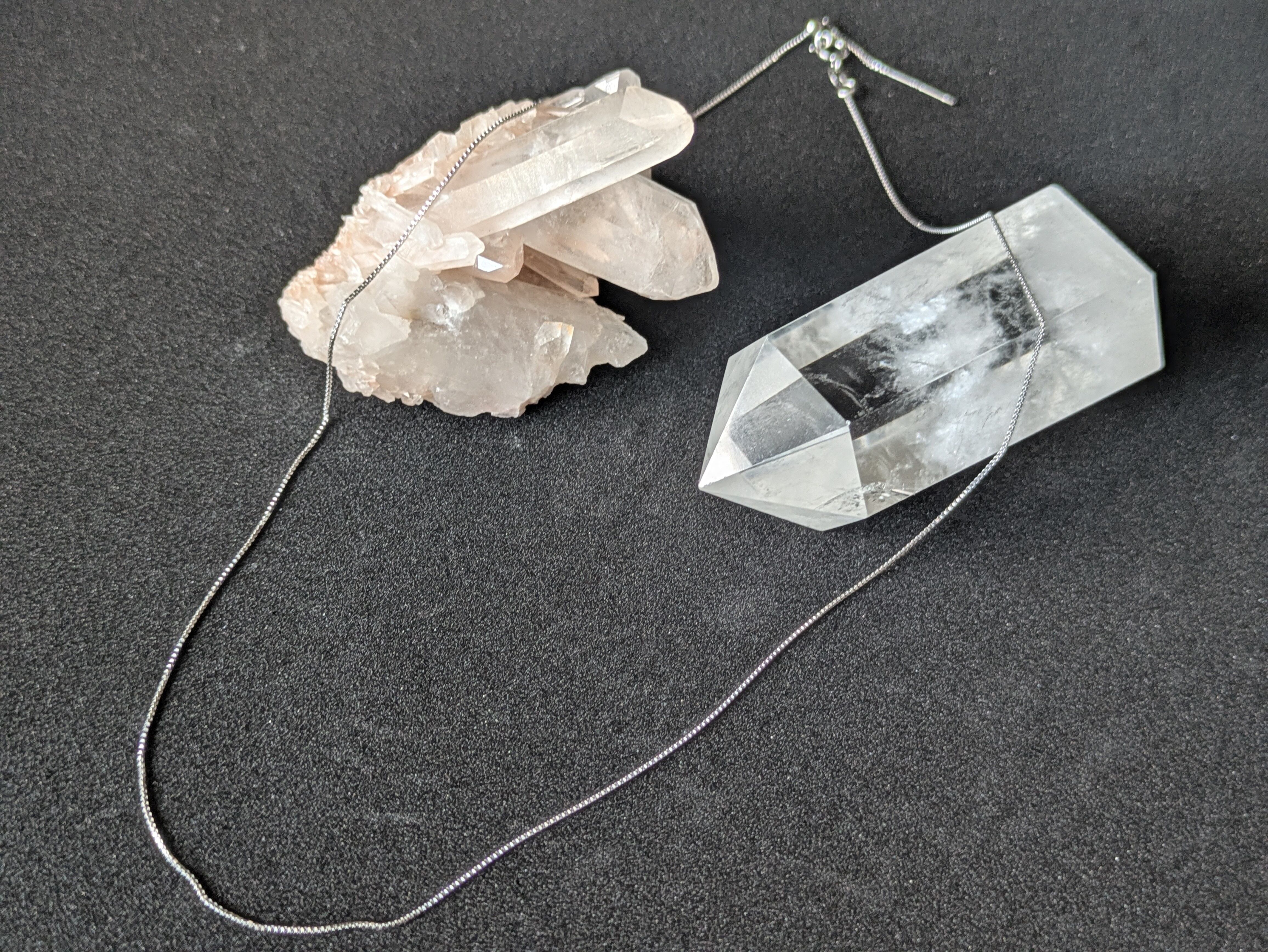 M98.スライドチェーン(シルバー925)45cm | prilla stone