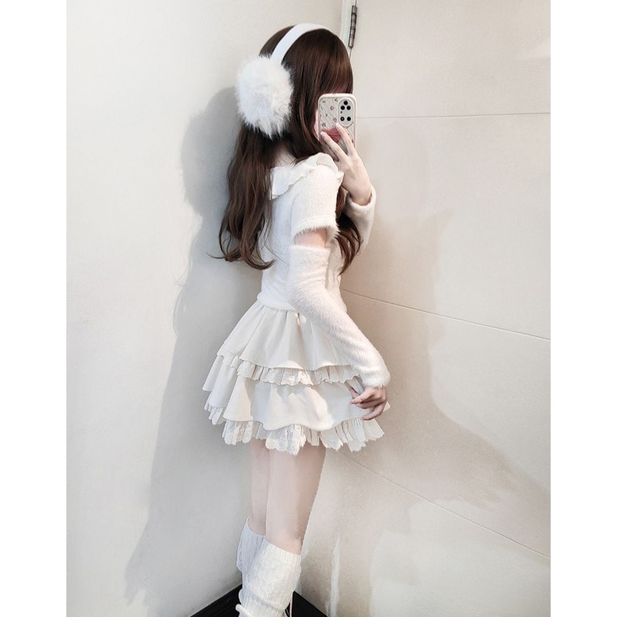 ピンクリボンニットセットアップ | Maiden's Rêve