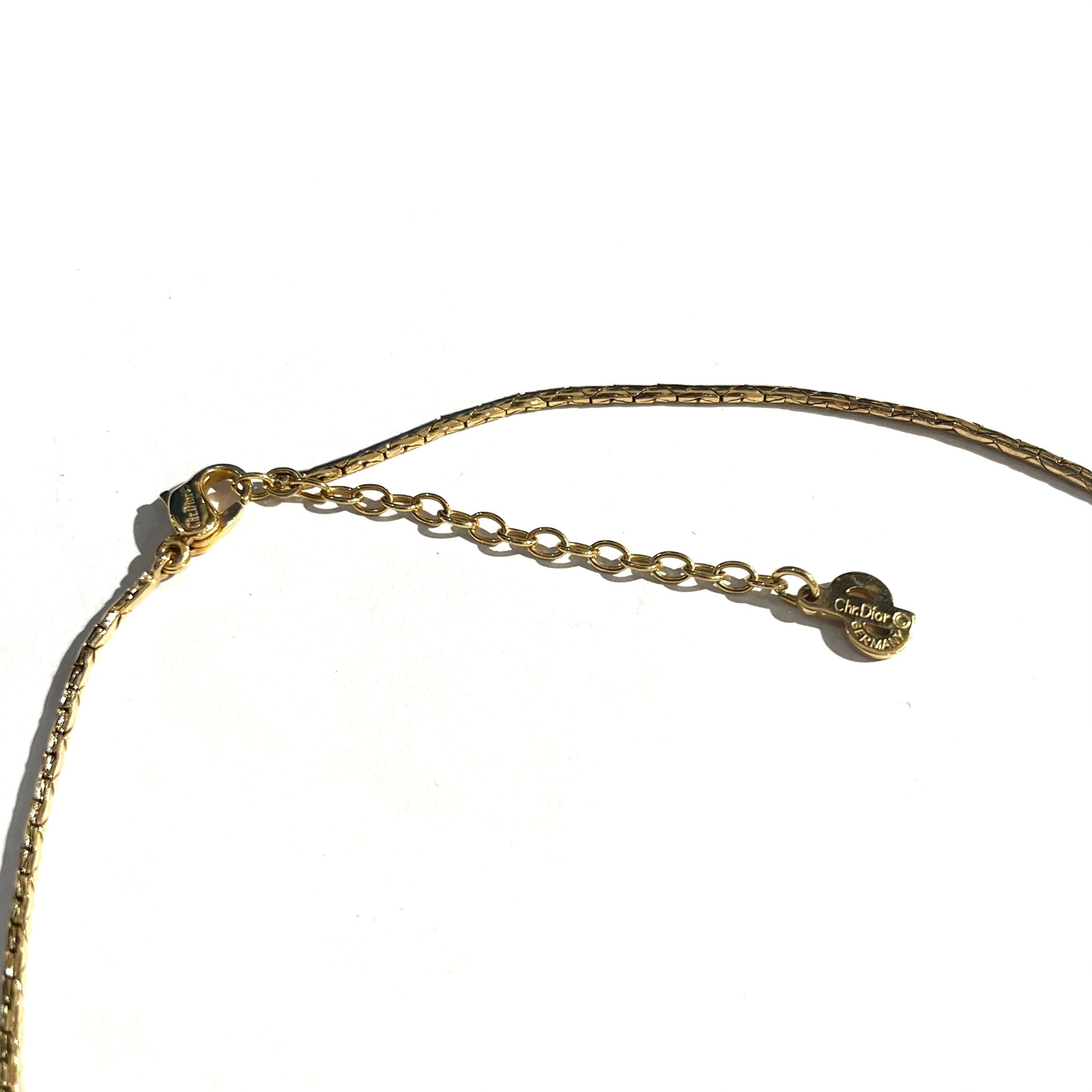 ディオールオム　ブラックビーズネックレス　エディ期 ジャンク品 Dior HOMME(ディオールオム) 