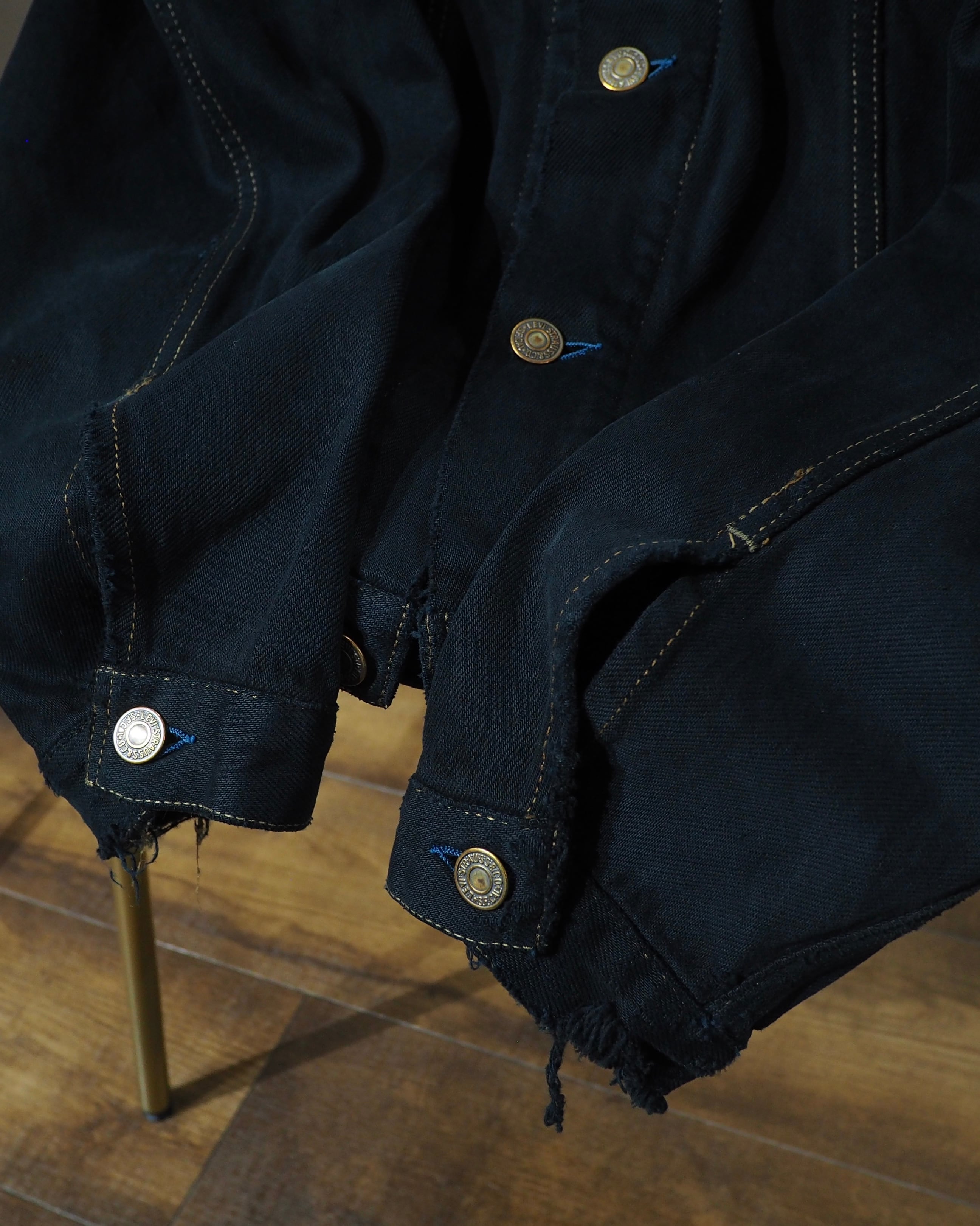 " 襤褸 - Levi's " Beautiful Aging × Over Dyed Vintage Tracker Jacket