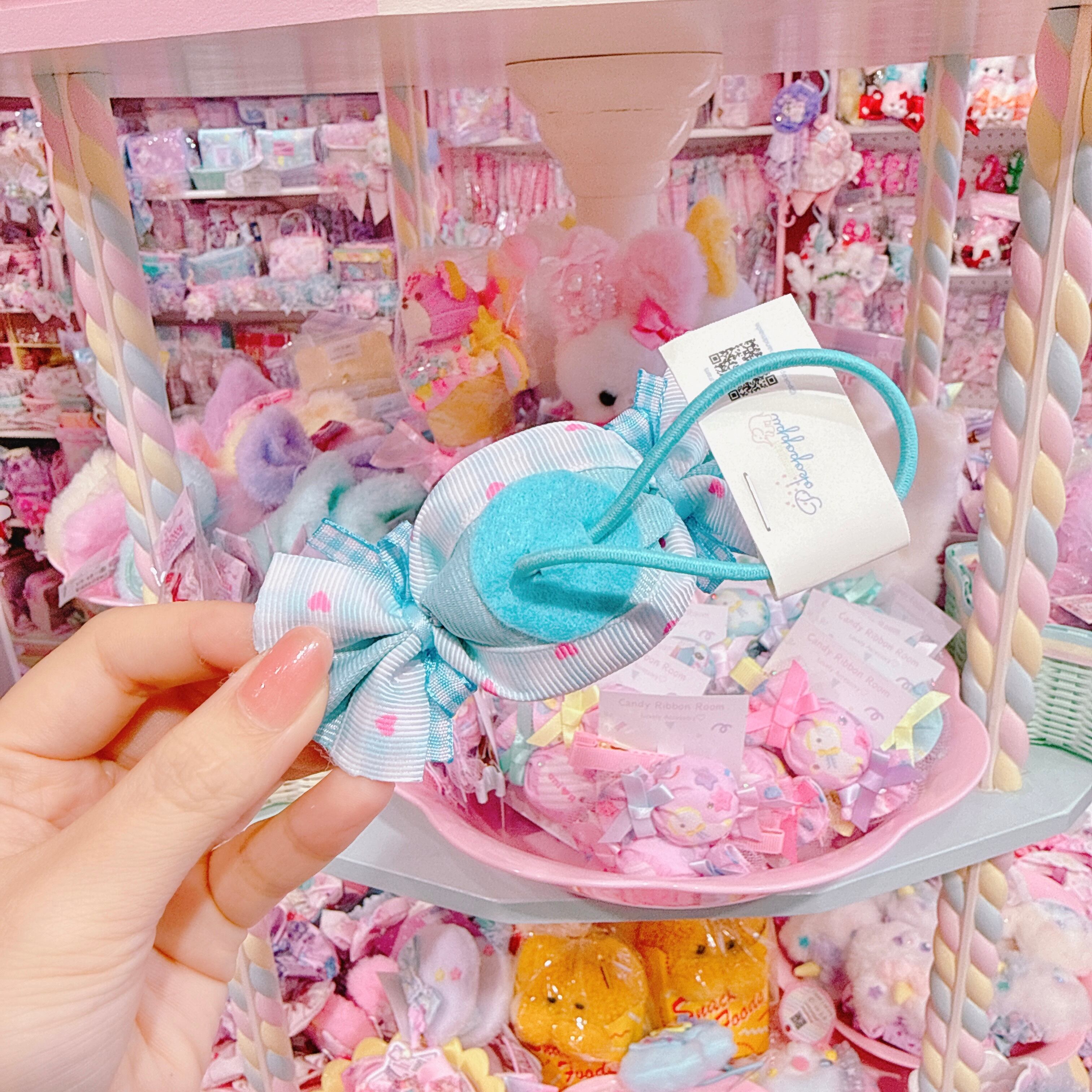 【S5】6-19キャンディリボンヘアゴム