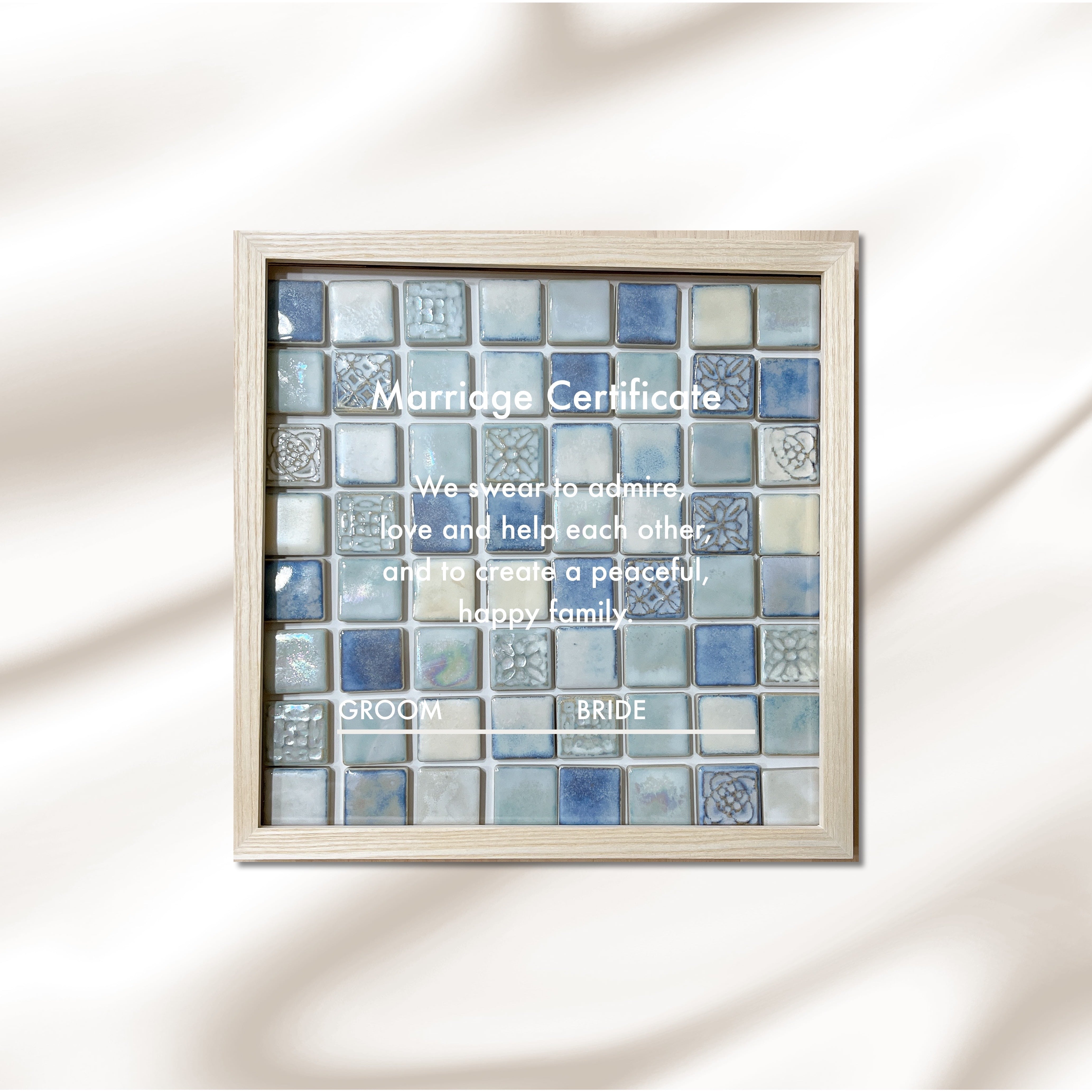 美濃焼　タイル　席札 Amazon.co.jp: タイル 日本製 美濃焼 モザイクタイル シート DIY