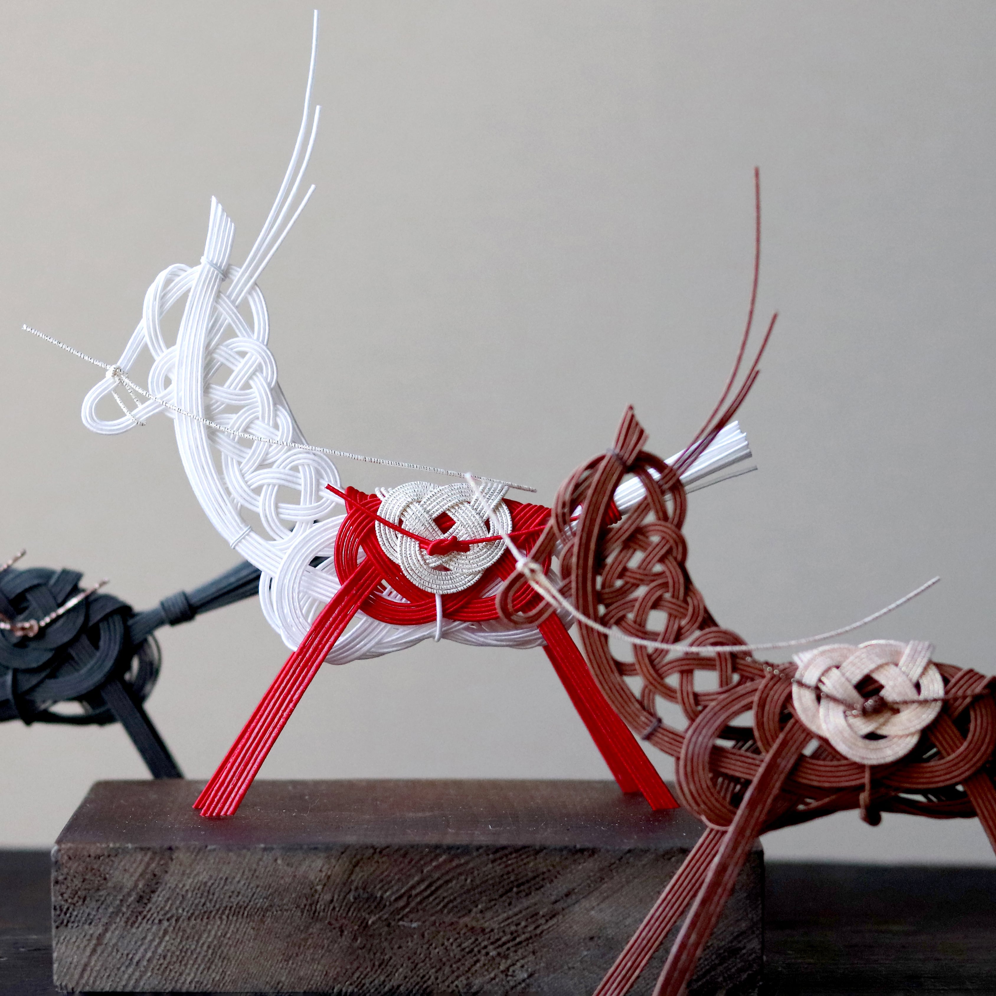 水引細工キット 干支 午［オンライン講座 2025年12月制作課題