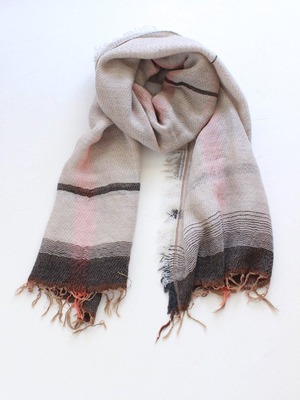 tamaki niime （玉木新雌）ウールルーツショール（middle）240302