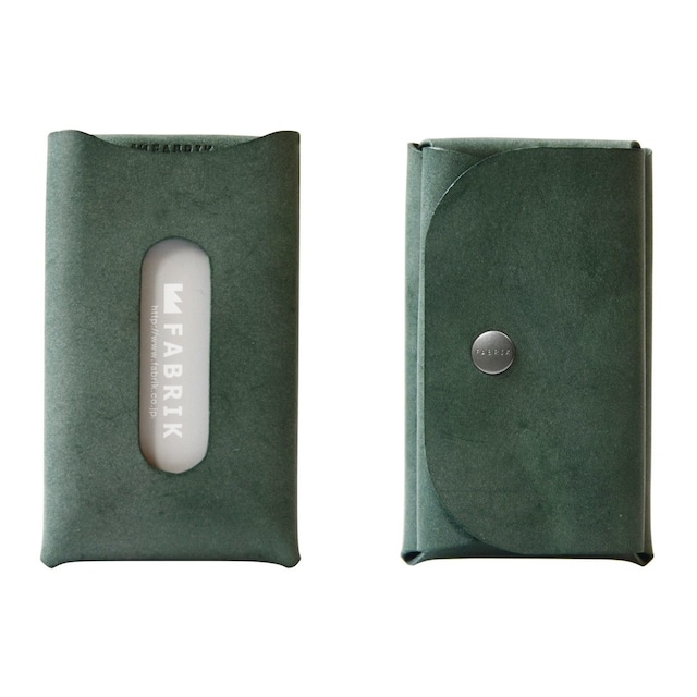 カードも入るキーケース　KEY CASE & CARD / DARK GREEN