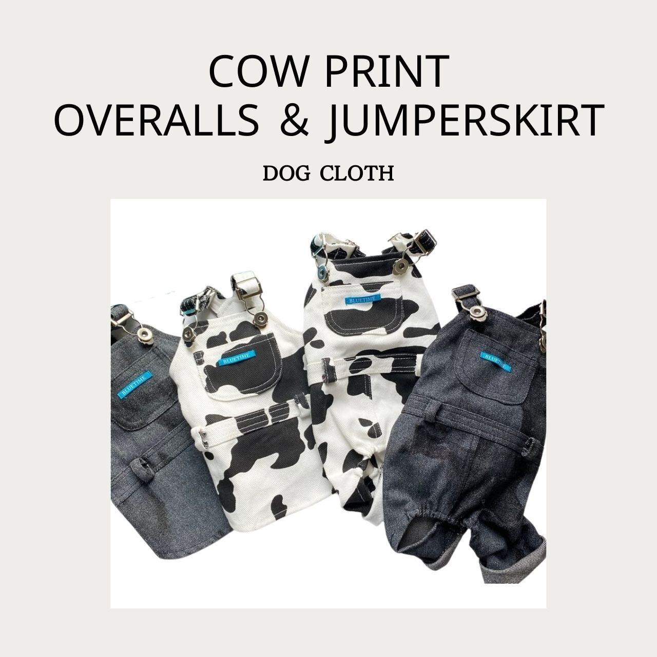 牛柄オーバーオール ジャンパースカート Amy Grand エイミーグランド