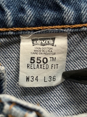 90's Levi's 550 デニムパンツ 表記(34x36) USA製