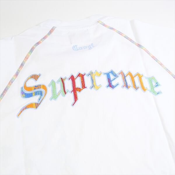 Supreme × coogi 刺繍 Tシャツ L シュプリーム クージー 白