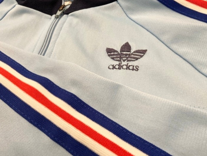 70s vintage ADIDAS TRACK JACKET made in FRANCE | BLACK BOX STORE