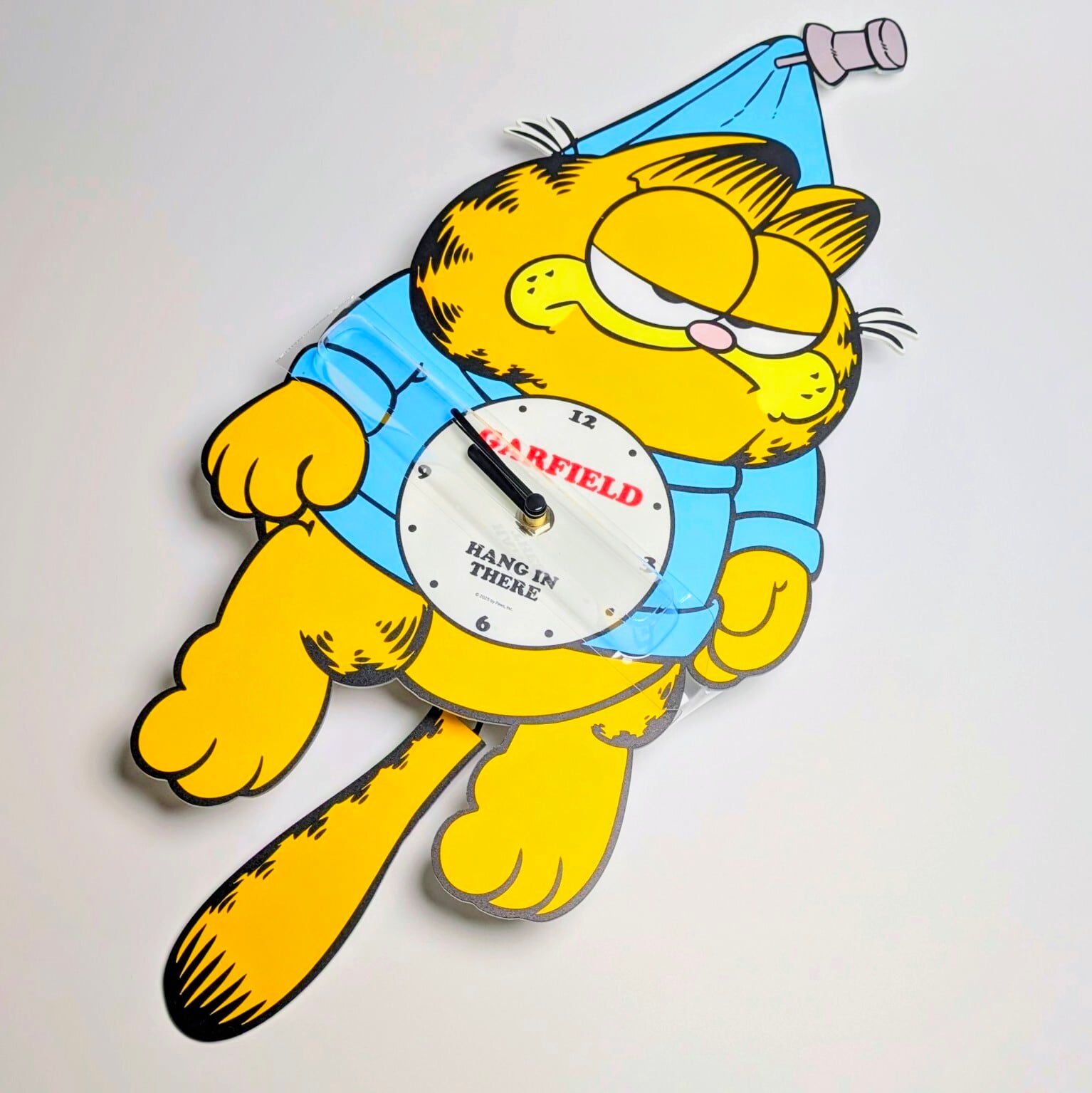 【 Garfield( ガーフィールド ) 】 SWING CLOCK 振り子 壁掛け時計〚アメリカン雑貨 アメトイ〛