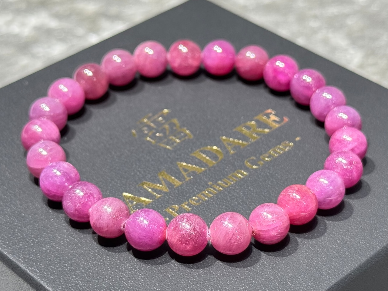 No.1896【S】ルビーブレスレット